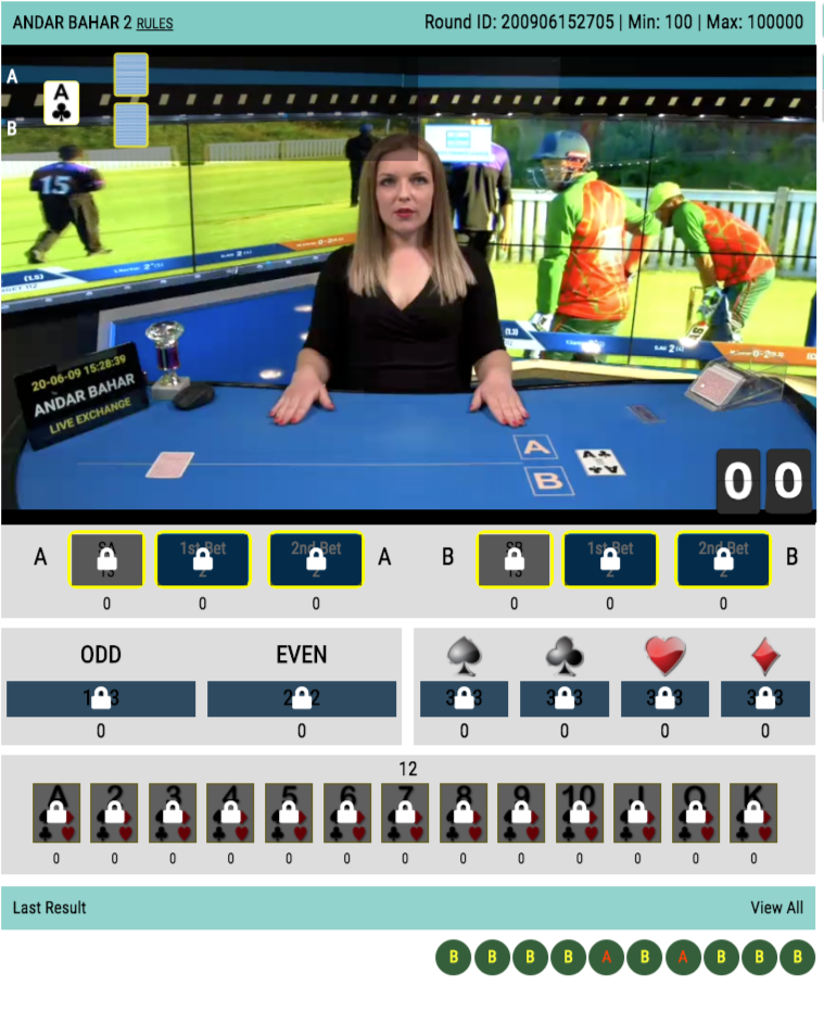 Andar Bahar Casino Online Live Betting